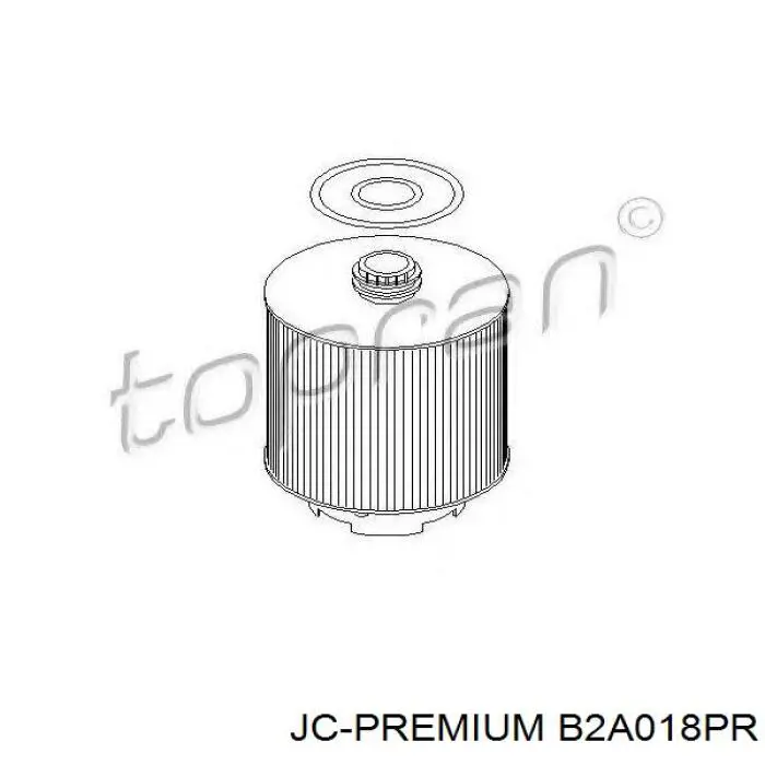 Фільтр повітряний JC Premium B2A018PR