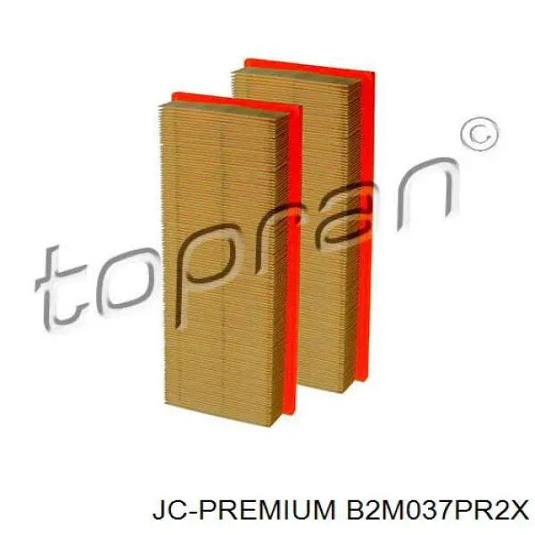 Елемент повітряного фільтра JC Premium B2M037PR2X ціна, від 13.26 USD