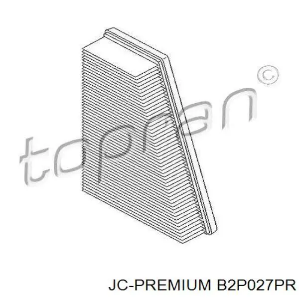Повітряний фільтр B2P027PR JC Premium