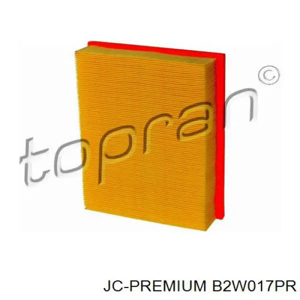 Повітряний фільтр B2W017PR JC Premium