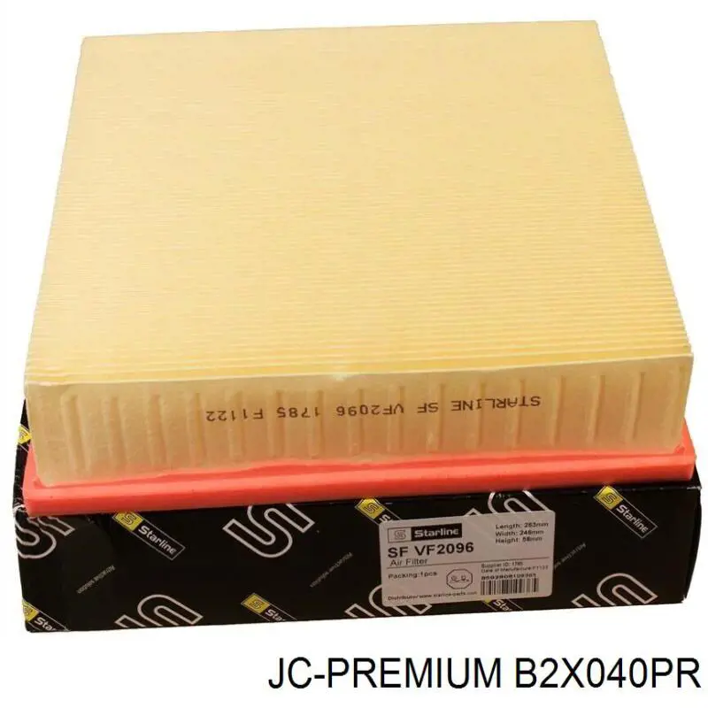 Купити B2X040PR JC Premium Автомобільний фільтр повітря