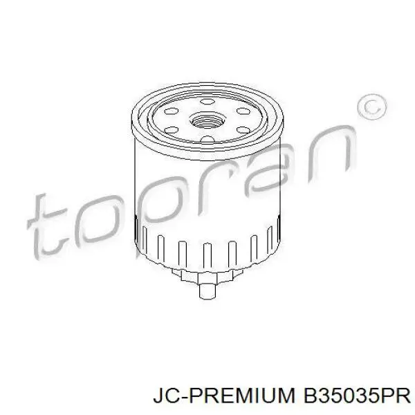 Купити B35035PR JC Premium Фільтр-відстійник палива грубої очистки
