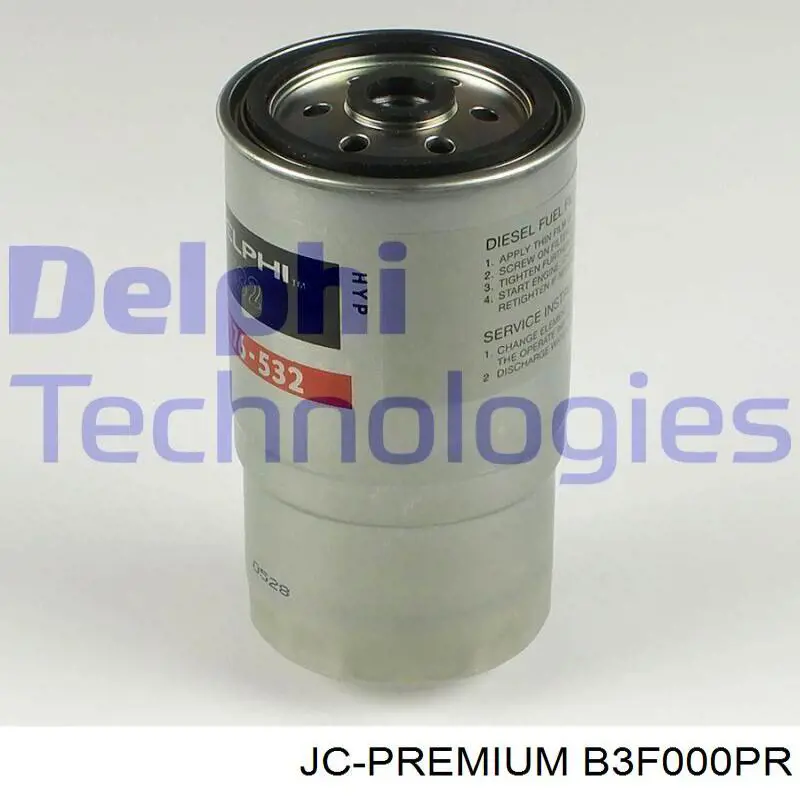 Фільтр паливний JC Premium B3F000PR