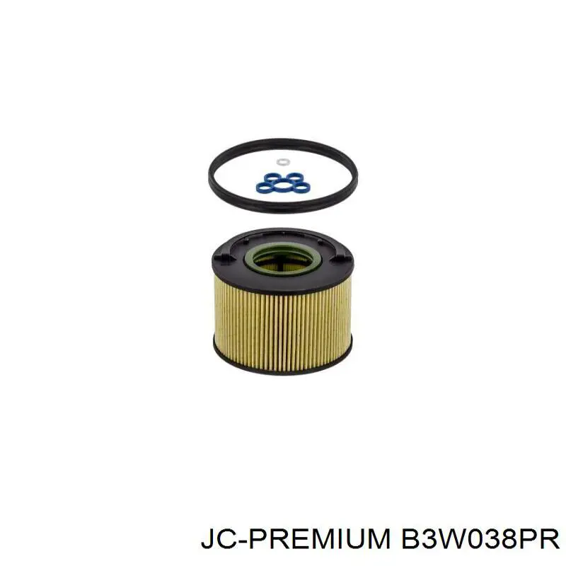 Фільтр тонкого очищення палива JC Premium B3W038PR ціна, від 36.49 USD
