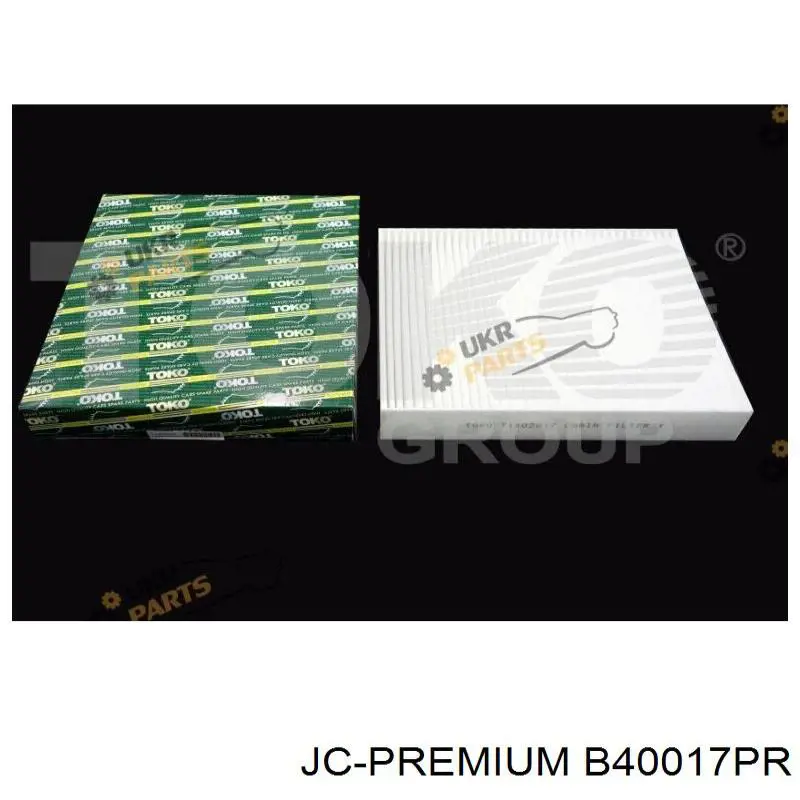 Фільтр повітряний обігрівача JC Premium B40017PR ціна, від 5.01 USD