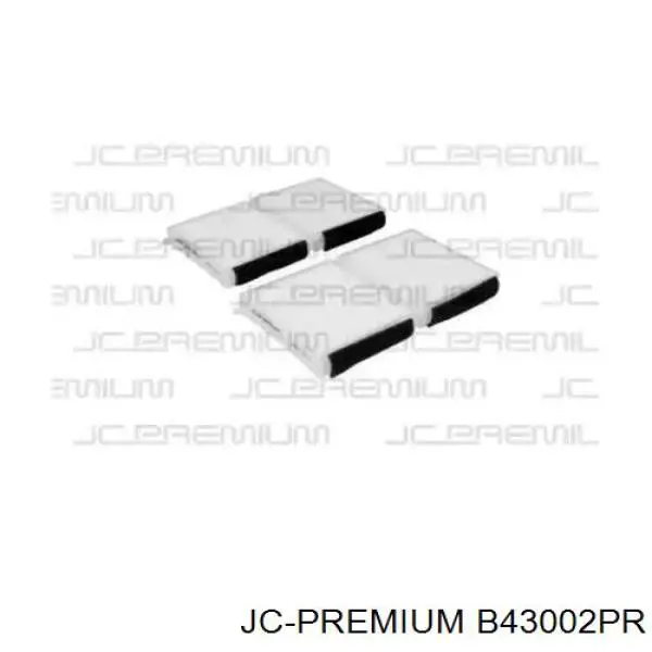 Фільтр повітряний обігрівача JC Premium B43002PR ціна, від 7.84 USD
