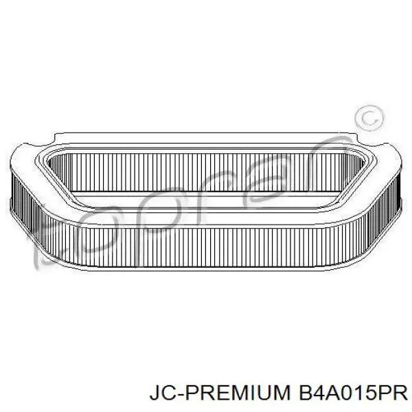 Купити B4A015PR JC Premium Фільтр салону вугільний