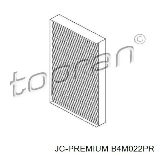 B4M022PR JC Premium Внутрішньосалонний фільтр