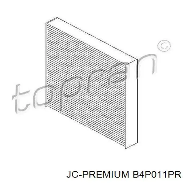 Фільтр салону B4P011PR JC Premium
