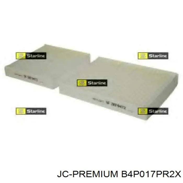 Фільтр салону B4P017PR2X JC Premium