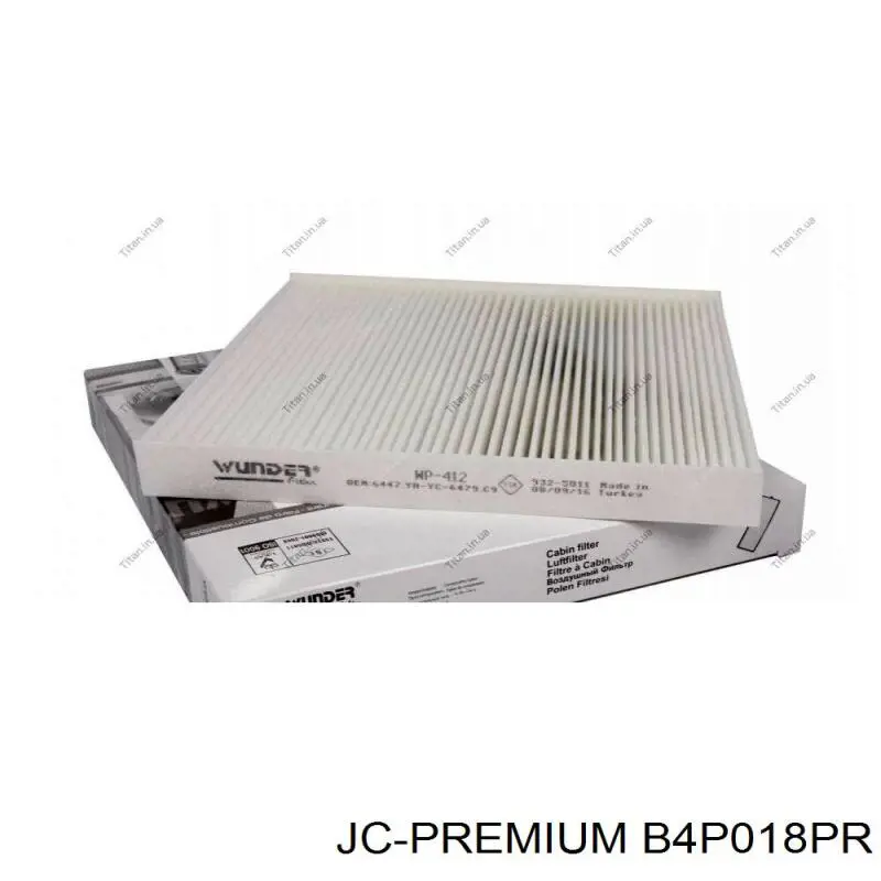 Фільтр повітряний обігрівача JC Premium B4P018PR ціна, від 5.09 USD