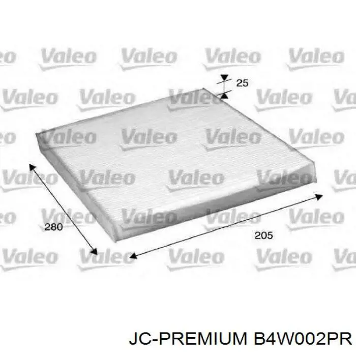B4W002PR JC Premium Внутрішньосалонний фільтр