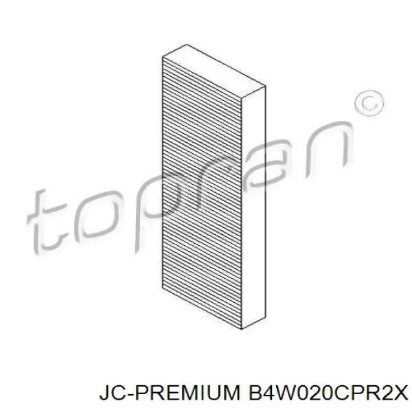 Фільтр салону B4W020CPR2X JC Premium