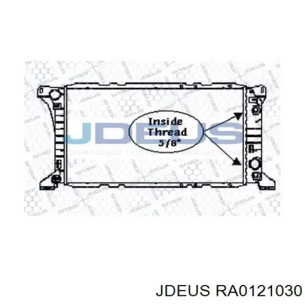 Купити 6176831 Ford Радіатор двигуна