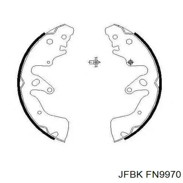 Колодки гальмові задні, барабанні FN9970 Jfbk