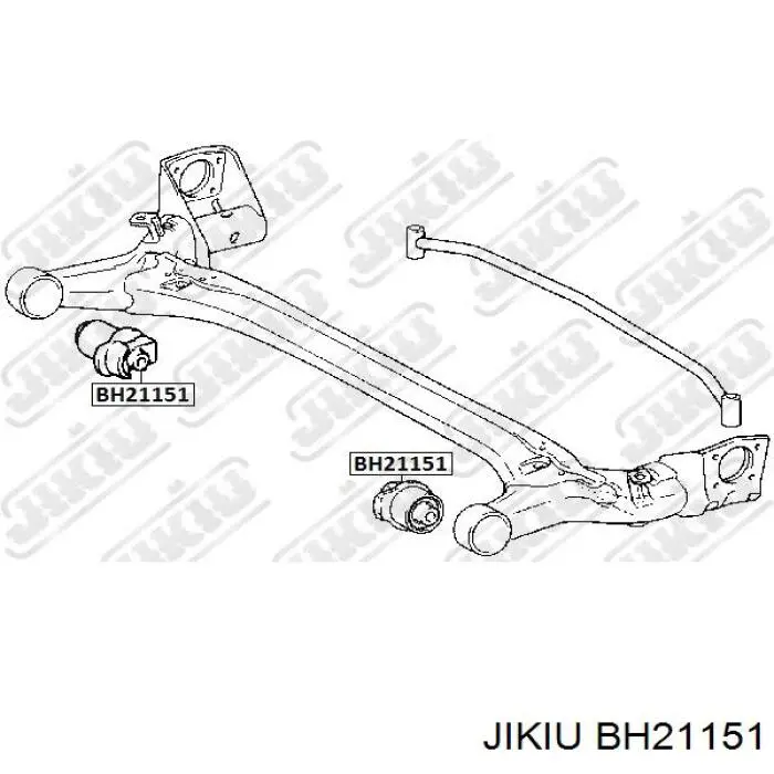 Сайлентблок задньої балки/підрамника BH21151 Jikiu