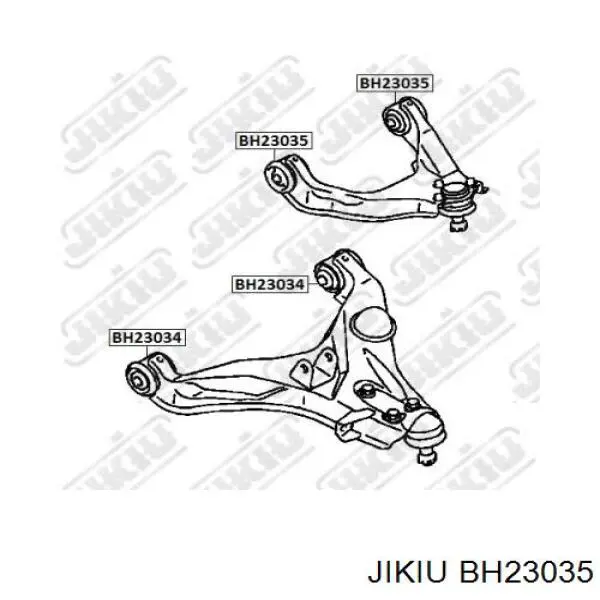 Сайлентблок переднього верхнього важеля BH23035 Jikiu