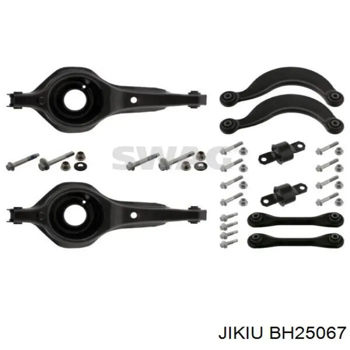 Сайлентблок заднього нижнього важеля Jikiu BH25067 ціна, від 4.15 USD