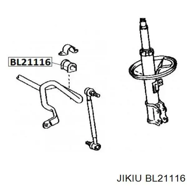 Купити BL21116 Jikiu Подушка стабілізатора передня