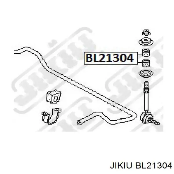 9004385189 Toyota Втулка стійки переднього стабілізатора