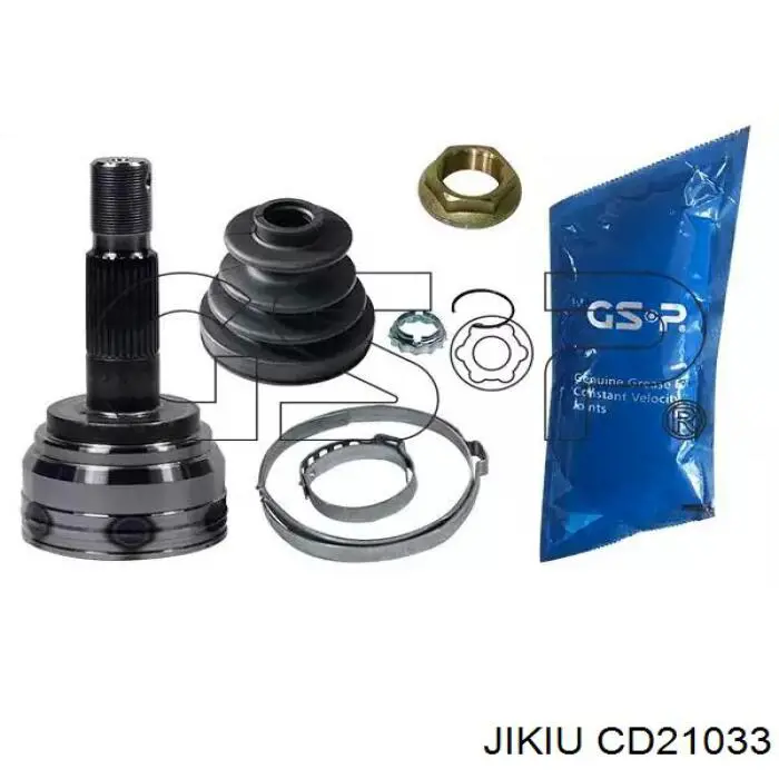 Пильник гранати внутрішній, передній півосі Jikiu CD21033 ціна, від 14.31 USD