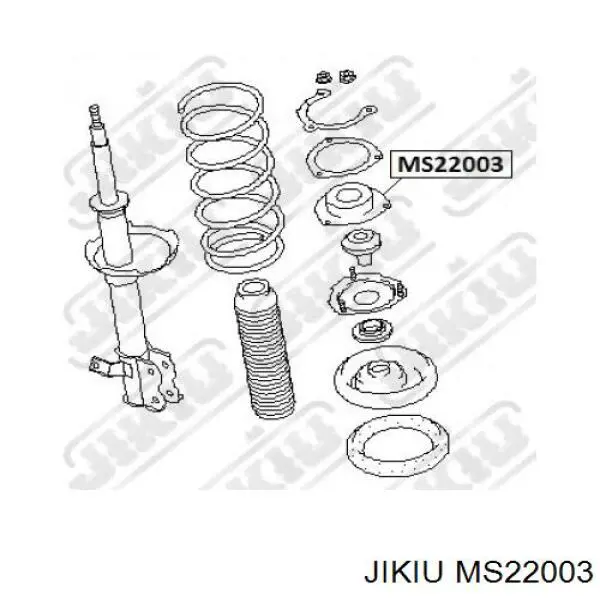 MS22003 Jikiu опора амортизатора переднього
