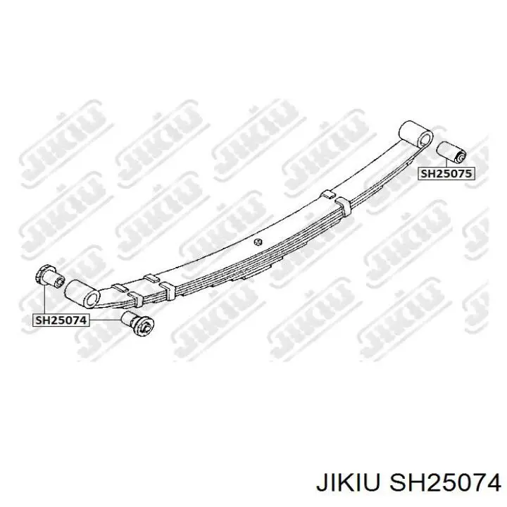 Сайлентблок задньої ресори, передній Hyundai/Kia 0068028330 ціна, від 2.27 USD