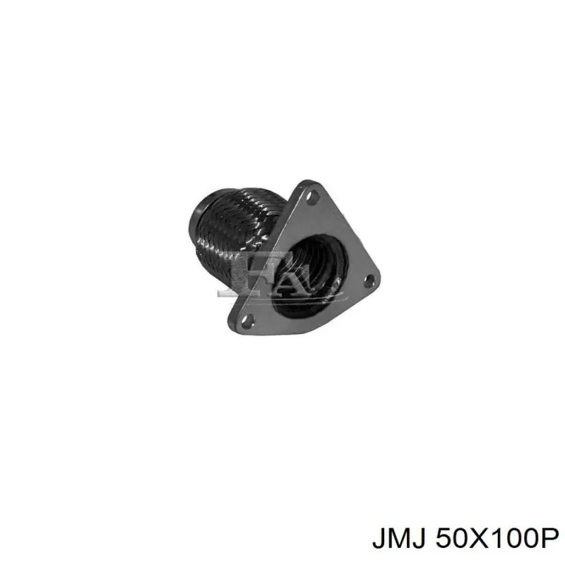 Гофра приймальної труби JMJ 50X100P ціна, від 10.47 USD