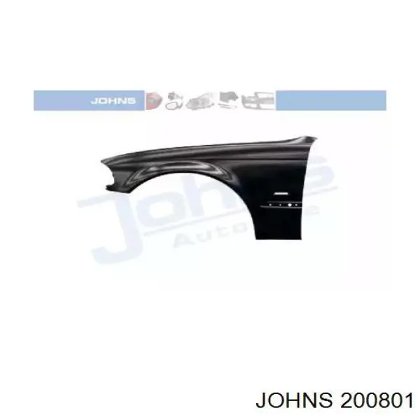 Крило переднє ліве BM10013AL Signeda