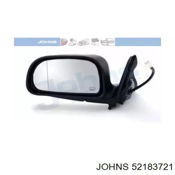 Ліве бічне дзеркало Mitsubishi MR191827 ціна, від 56.50 USD