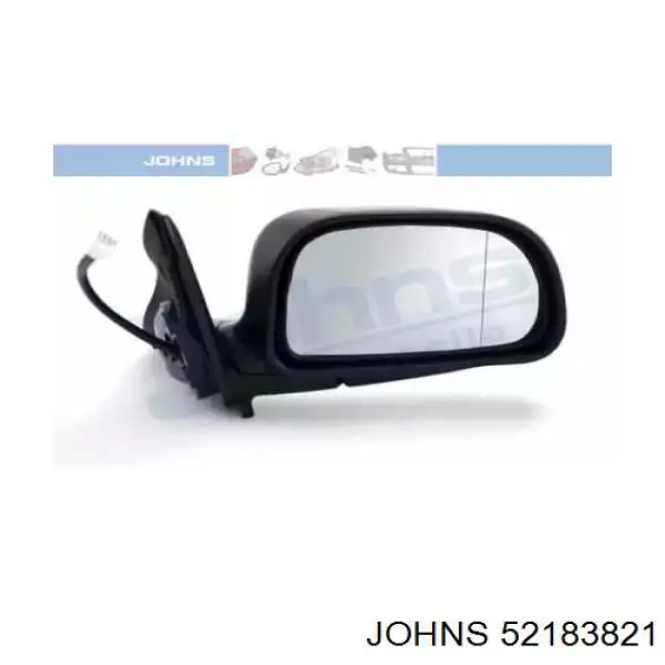 Праве бічне дзеркало Mitsubishi MR191826 ціна, від 57.01 USD