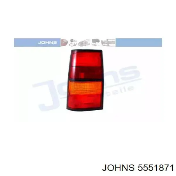 Ліхтар задній лівий Opel Corsa A хетчбек (S83) (1982 - 1993) ціна, від 27.62 USD