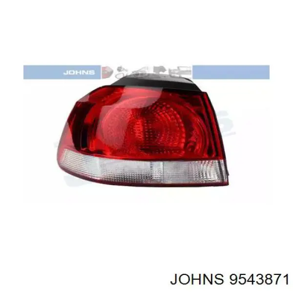 Задня ліва фара на Volkswagen Passat B2 32B
