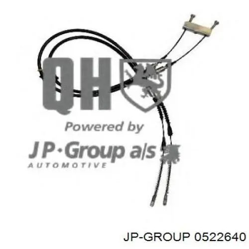 0522640 JP Group Трос ручного гальма задній, правий/лівий