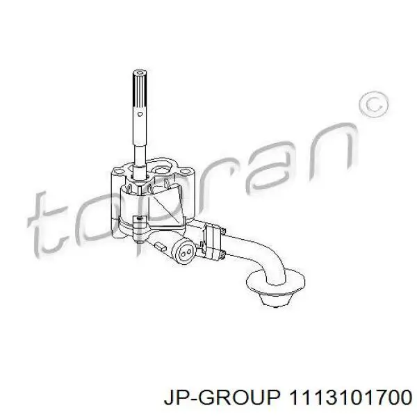 Насос масляний 1113101700 JP Group