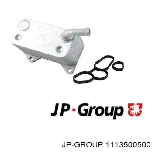 1113500500 JP Group Радіатор масляний (холодильник), під фільтром