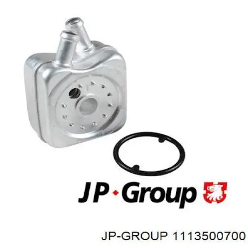 1113500700 JP Group радіатор масляний (холодильник, під фільтром)