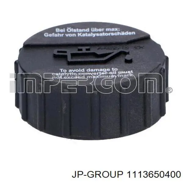 1113650400 JP Group Кришка маслозаливной горловини