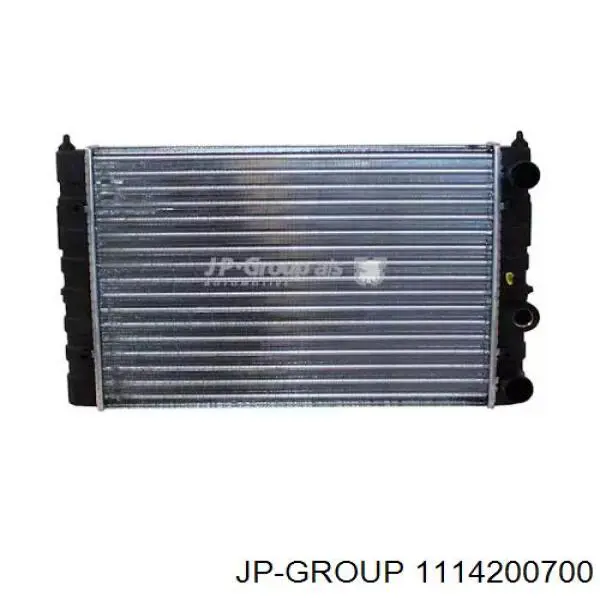 1114200700 JP Group радіатор охолодження двигуна