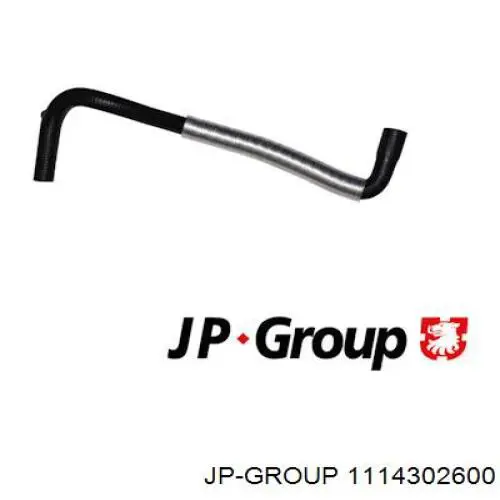 Купити 1114302600 JP Group Шланг радіатора опалювача/пічки, обратка