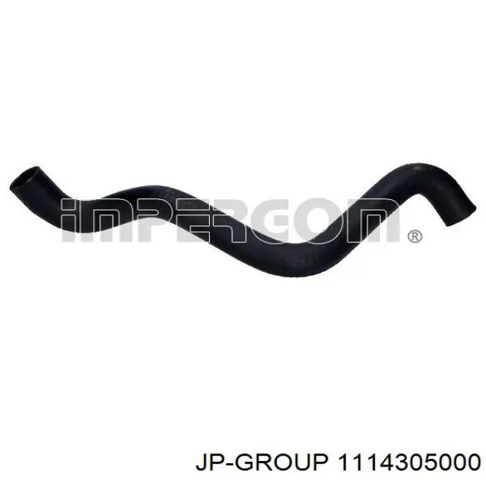 Шланг радіатора опалювача/пічки, подача JP Group 1114305000 ціна, від 5.30 USD