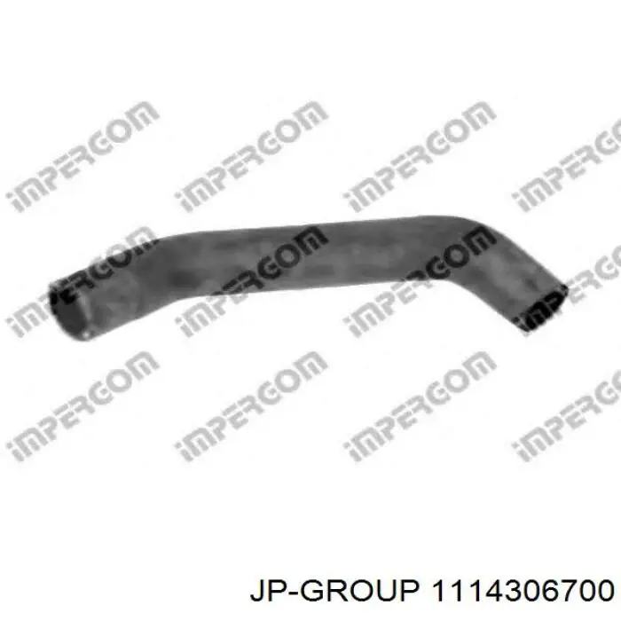 1114306700 JP Group шланг/патрубок радіатора охолодження, нижній