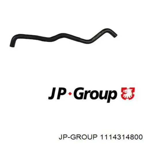 Шланг/патрубок системи охолодження JP Group 1114314800 ціна, від 7.13 USD