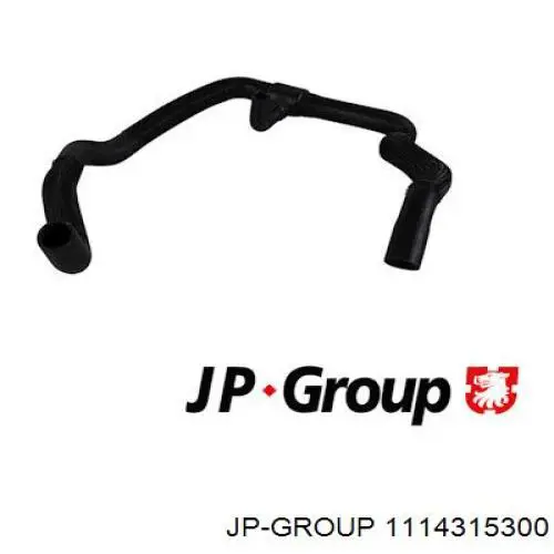 Шланг/патрубок радіатора охолодження, верхній JP Group 1114315300 ціна, від 28.97 USD