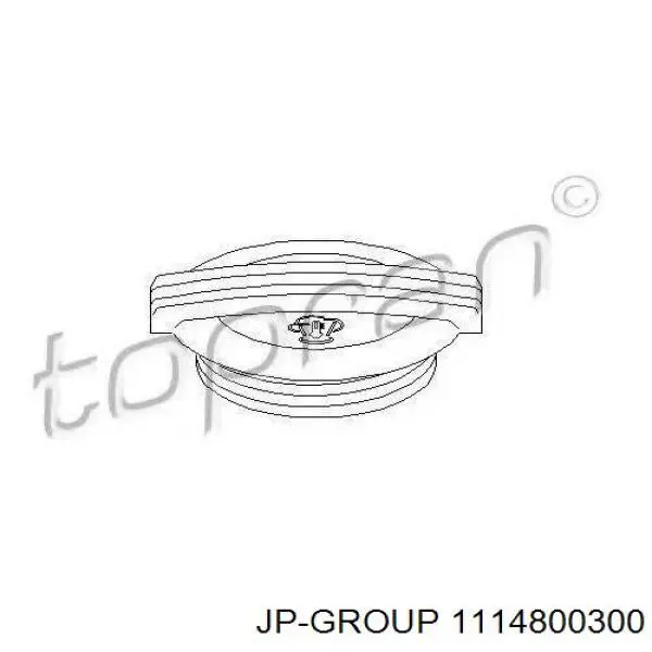 Кришка розширювального бачка 1114800300 JP Group