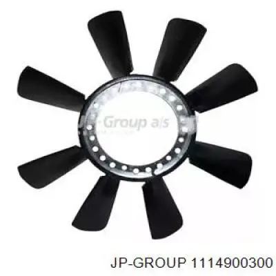 1114900300 JP Group вентилятор/крильчатка радіатора охолодження
