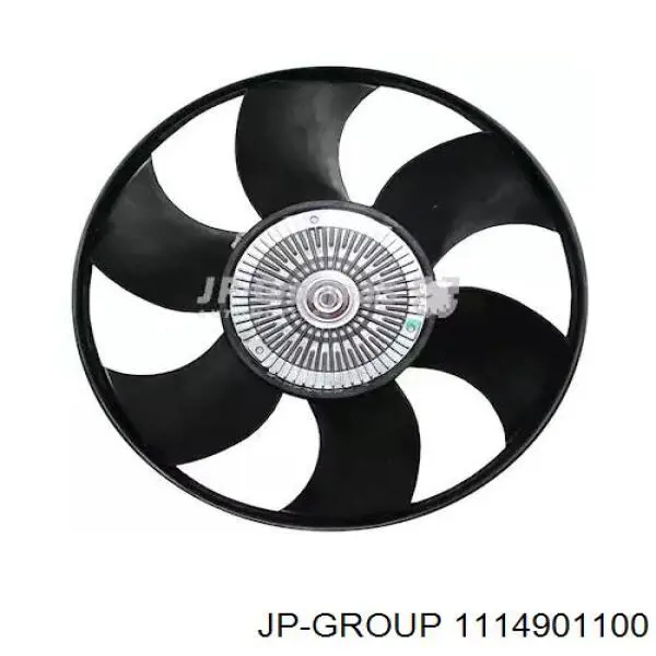 1114901100 JP Group вентилятор/крильчатка радіатора охолодження