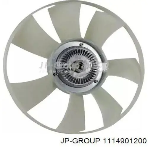1114901200 JP Group вентилятор/крильчатка радіатора охолодження