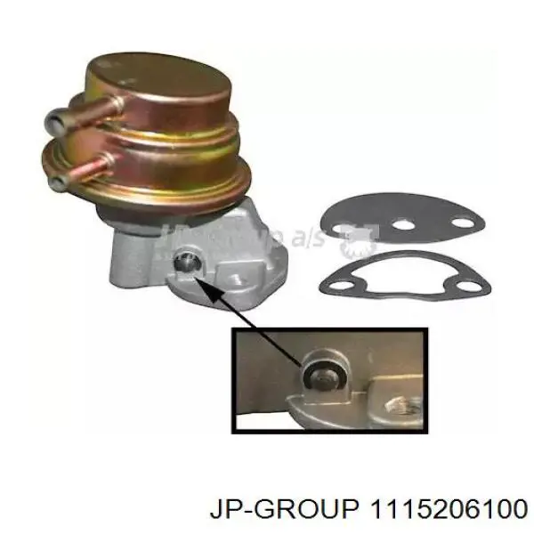 Купити 1115206100 JP Group Насос занурювальний в баці