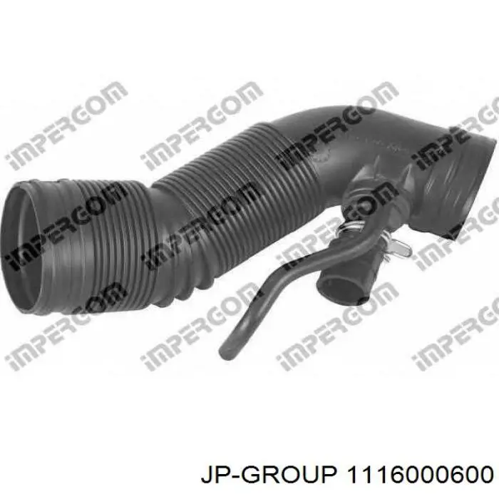 Головний патрубок витратоміра повітря (черепаха) JP Group 1116000600 ціна, від 20.00 USD